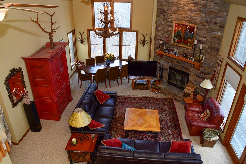 296 Imperial Road Hidden Valley, PA 15502 - Photo 4 of 25 Great Room from Loft