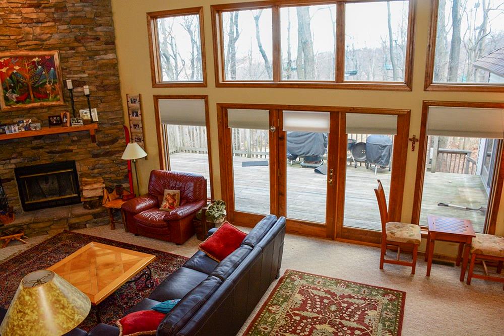296 Imperial Road Hidden Valley, PA 15502 - Photo 5 of 25 Looking out towards the ski slopes