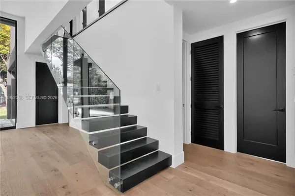 a view of entryway and hall