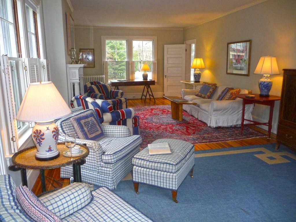 20 Rock End Road Northeast Harbor, ME 04662 - Photo 8 of 26 Living Room: a comfortable place to...