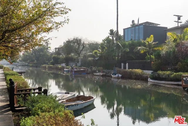 a view of a house with a lake view