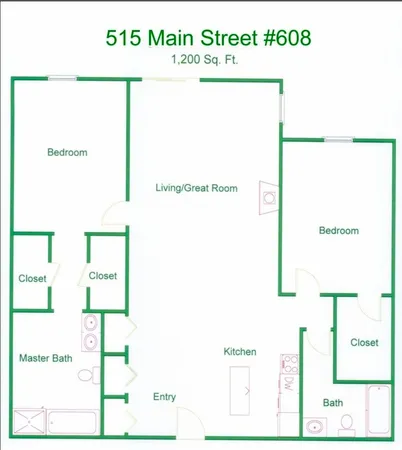 $3,200 | 515 Main Street, Unit 608, Evanston, IL 60202