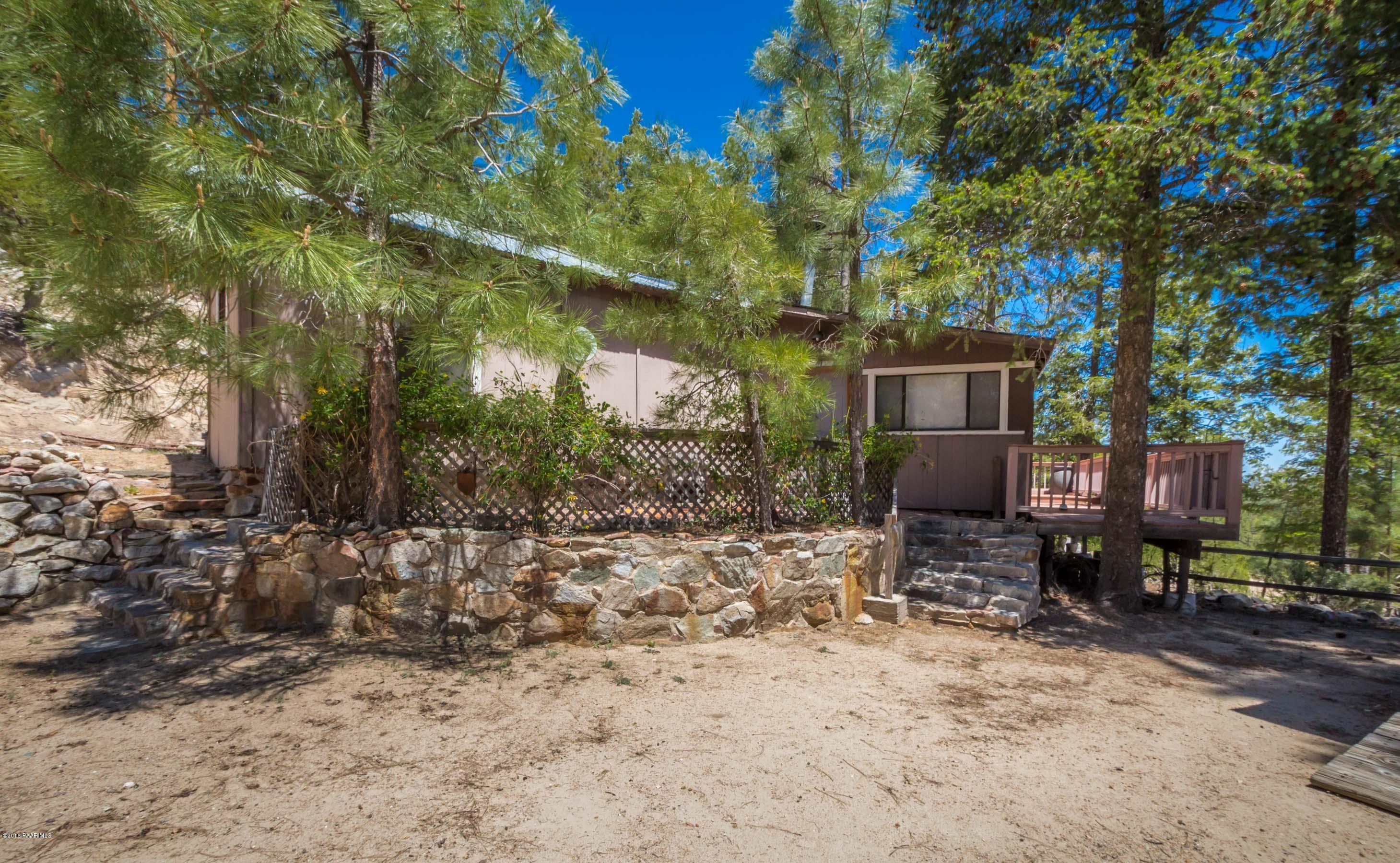 3744 East Sheldon Road Prescott, AZ 86303 - Photo 13 of 25 Front Of Cabin