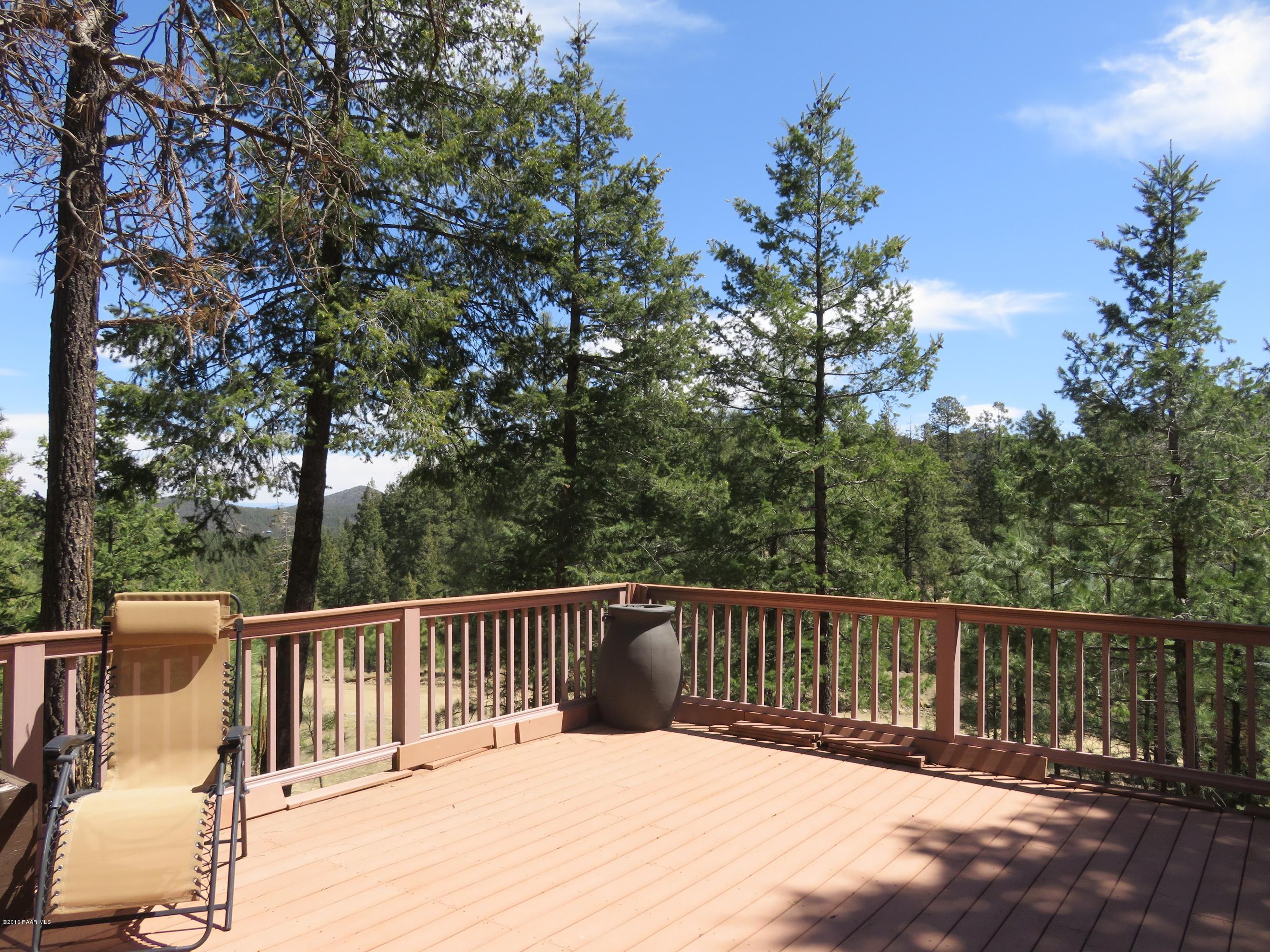 3744 East Sheldon Road Prescott, AZ 86303 - Photo 3 of 25 Spacious Trex Deck