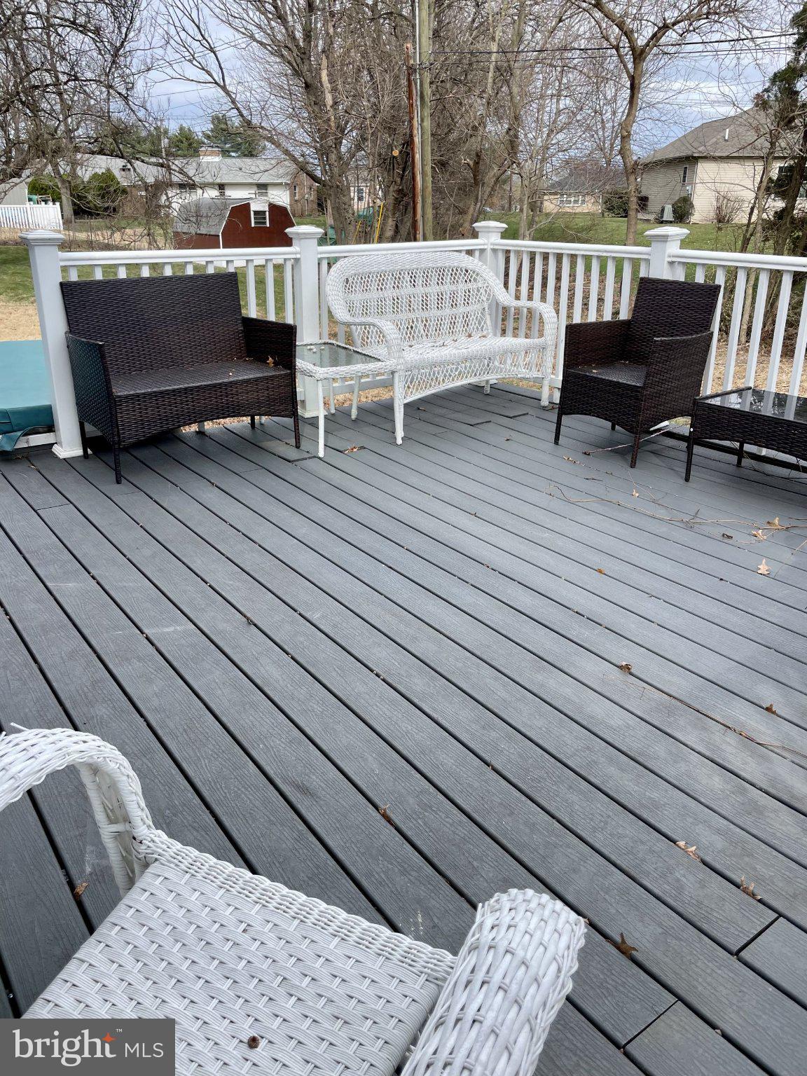 1343 Church Road Hershey, PA 17033 - Photo 24 of 30 Serene deck for outdoor relaxation.