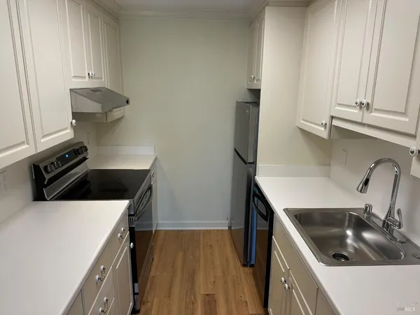 a close view of stove top oven