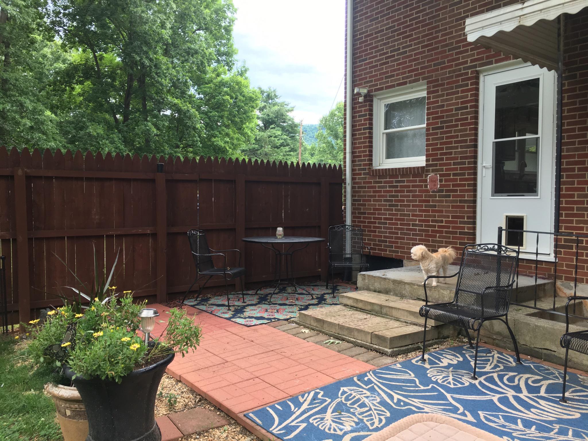 549 Blue Ridge Drive Blue Ridge, VA 24064 - Photo 20 of 22 a garden view with a seating space