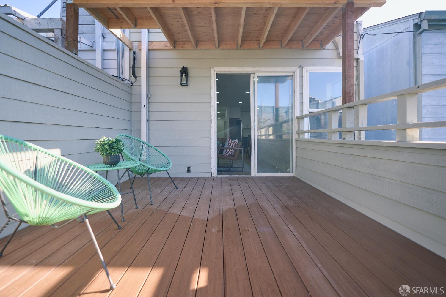 1270 South Van Ness Avenue, Unit A San Francisco, CA 94110 - Photo 27 of 28 a house view with a seating space