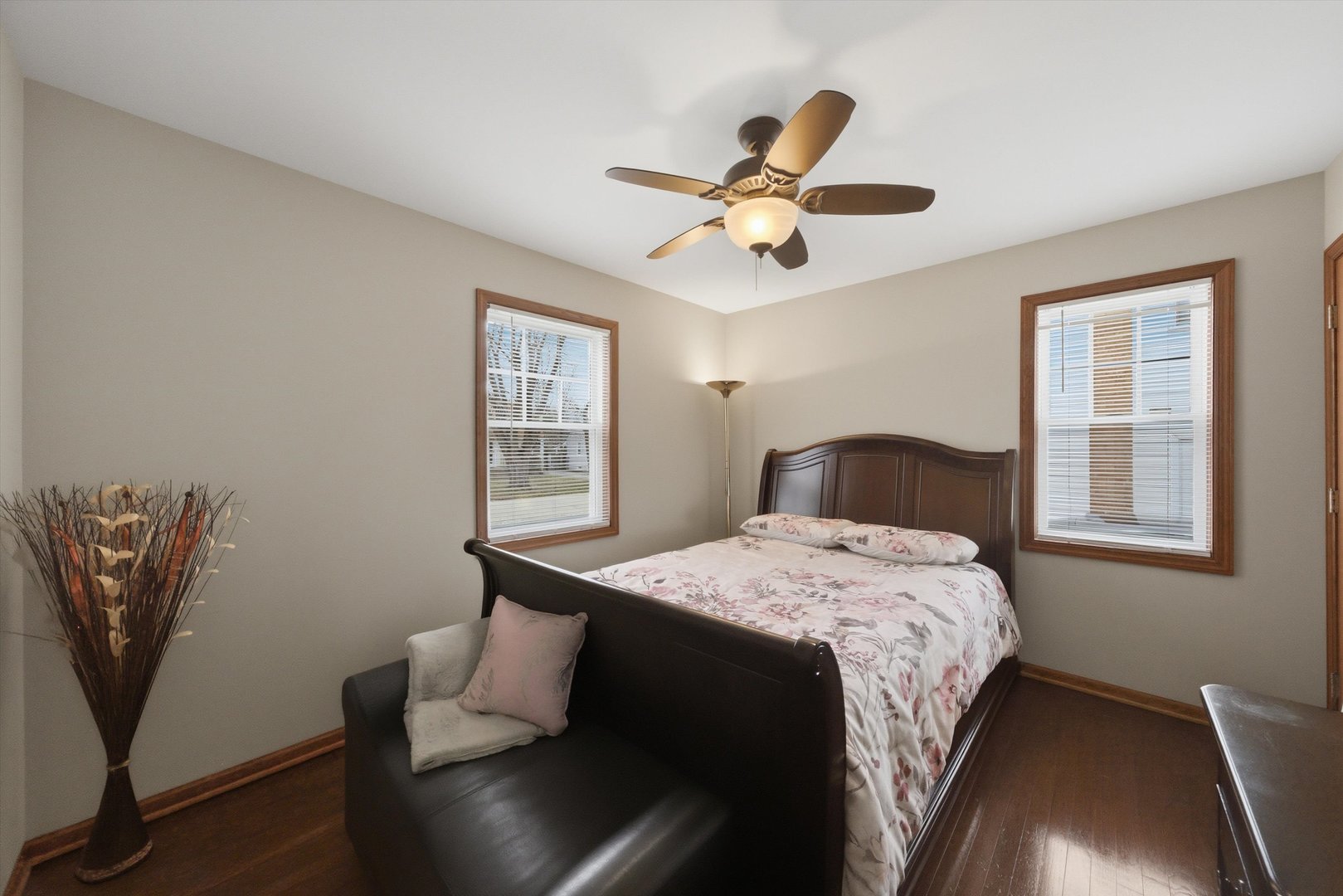3719 211th Place Matteson, IL 60443 - Photo 13 of 48 a bedroom with a bed and a window