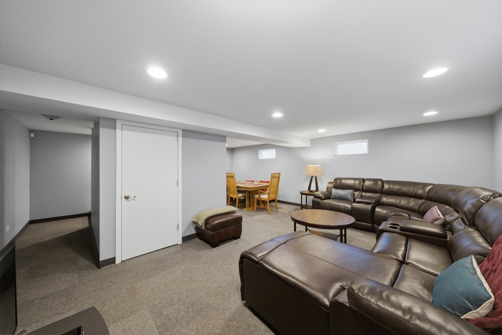 3719 211th Place Matteson, IL 60443 - Photo 28 of 48 a living room with furniture and kitchen view