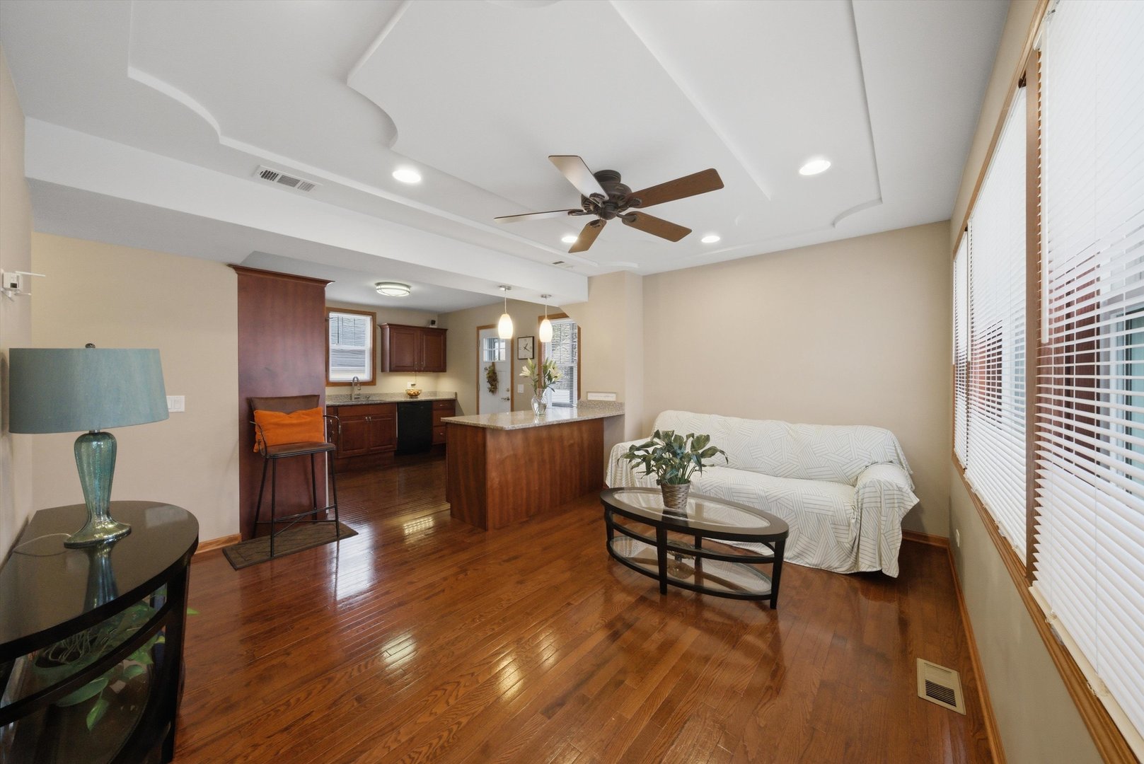 3719 211th Place Matteson, IL 60443 - Photo 4 of 48 a living room with furniture and a wooden floor