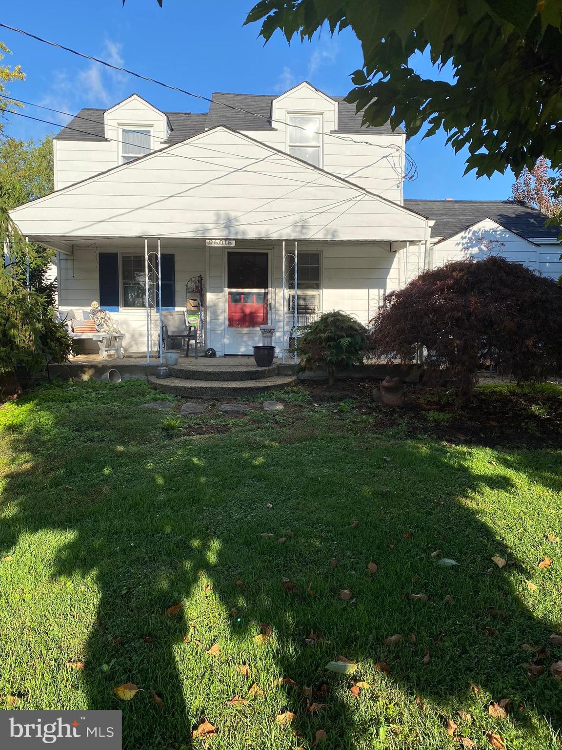 Front Entrance with Porch & Patio