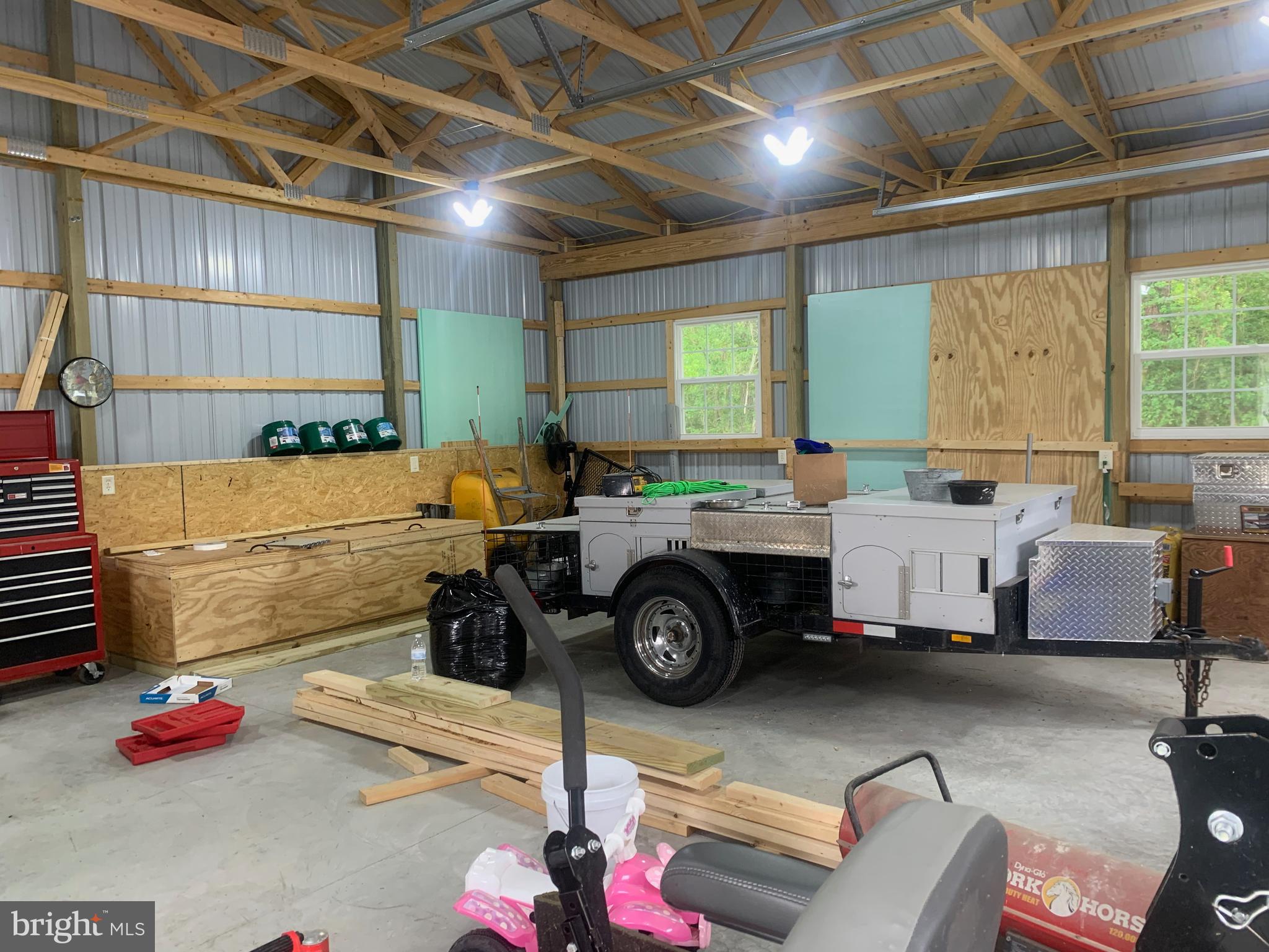 10937 Greensboro Road Denton, MD 21629 - Photo 22 of 25 inside of detached garage/shop