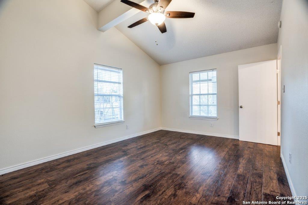 218 Ebner Street Boerne, TX 78006 - Photo 16 of 24 wooden floor in an empty room with a window