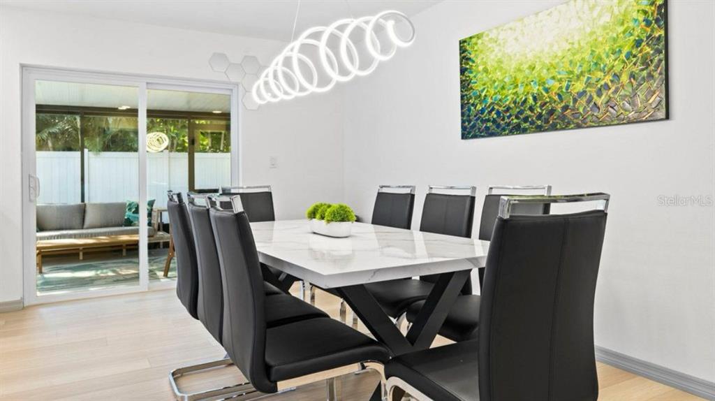 11123 117th Way Largo, FL 33778 - Photo 6 of 13 a view of a dining room with furniture and window