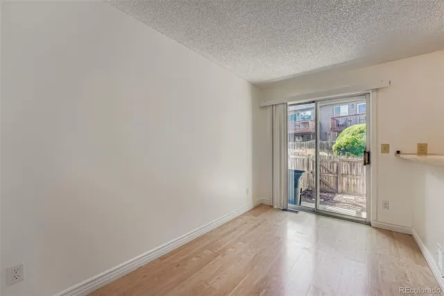 wooden floor in an empty room