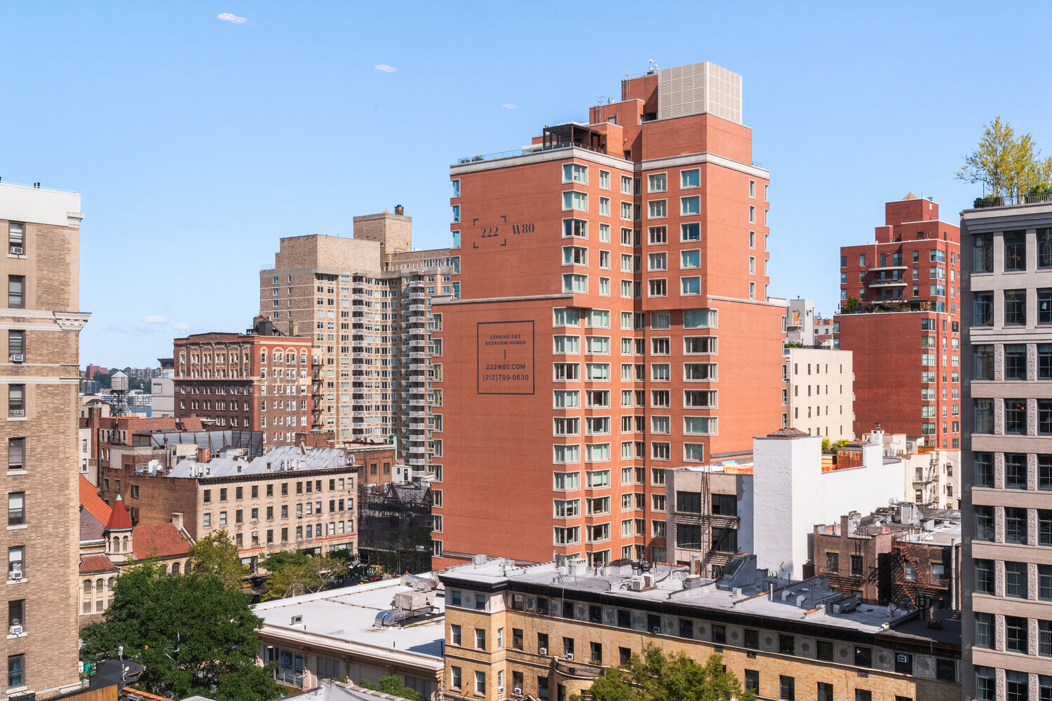 200 West 79th Street, Unit 12P Manhattan, NY 10024 - Photo 9 of 10 a view of a city with tall buildings