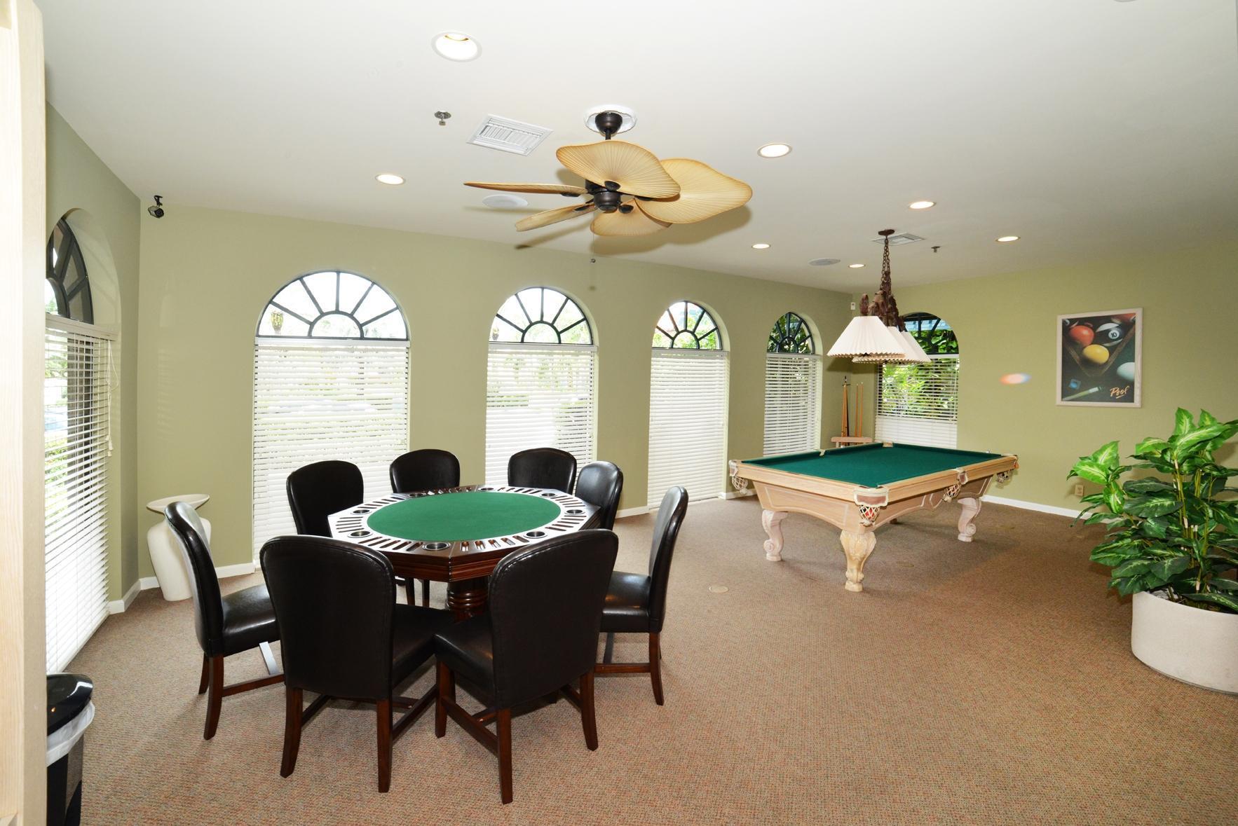 6301 Northwest 23rd Street Boca Raton, FL 33434 - Photo 40 of 43 SANTA BARBARA CARD ROOM POOL TABLE