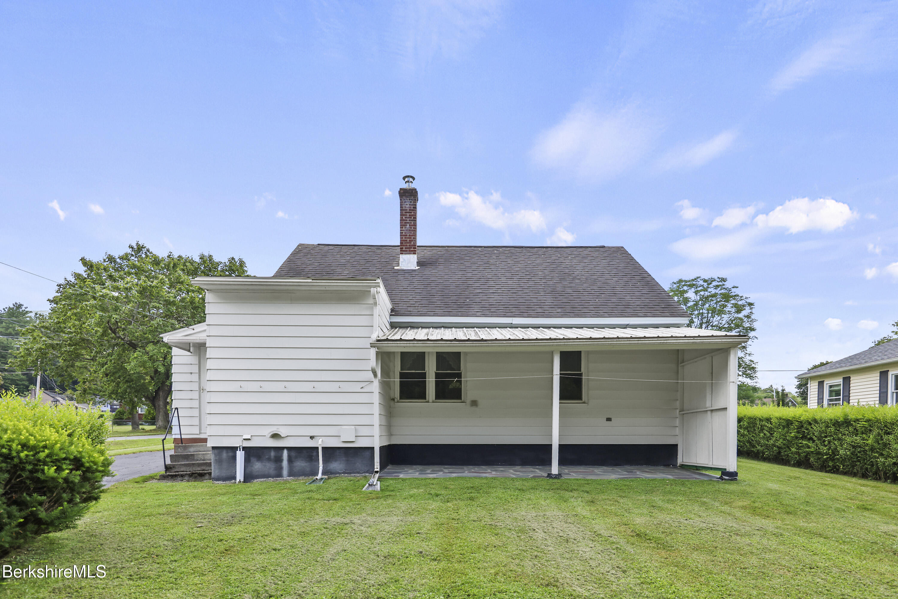 505 Barbour Street North Adams, MA 01247 - Photo 25 of 32 a view of a house with a backyard