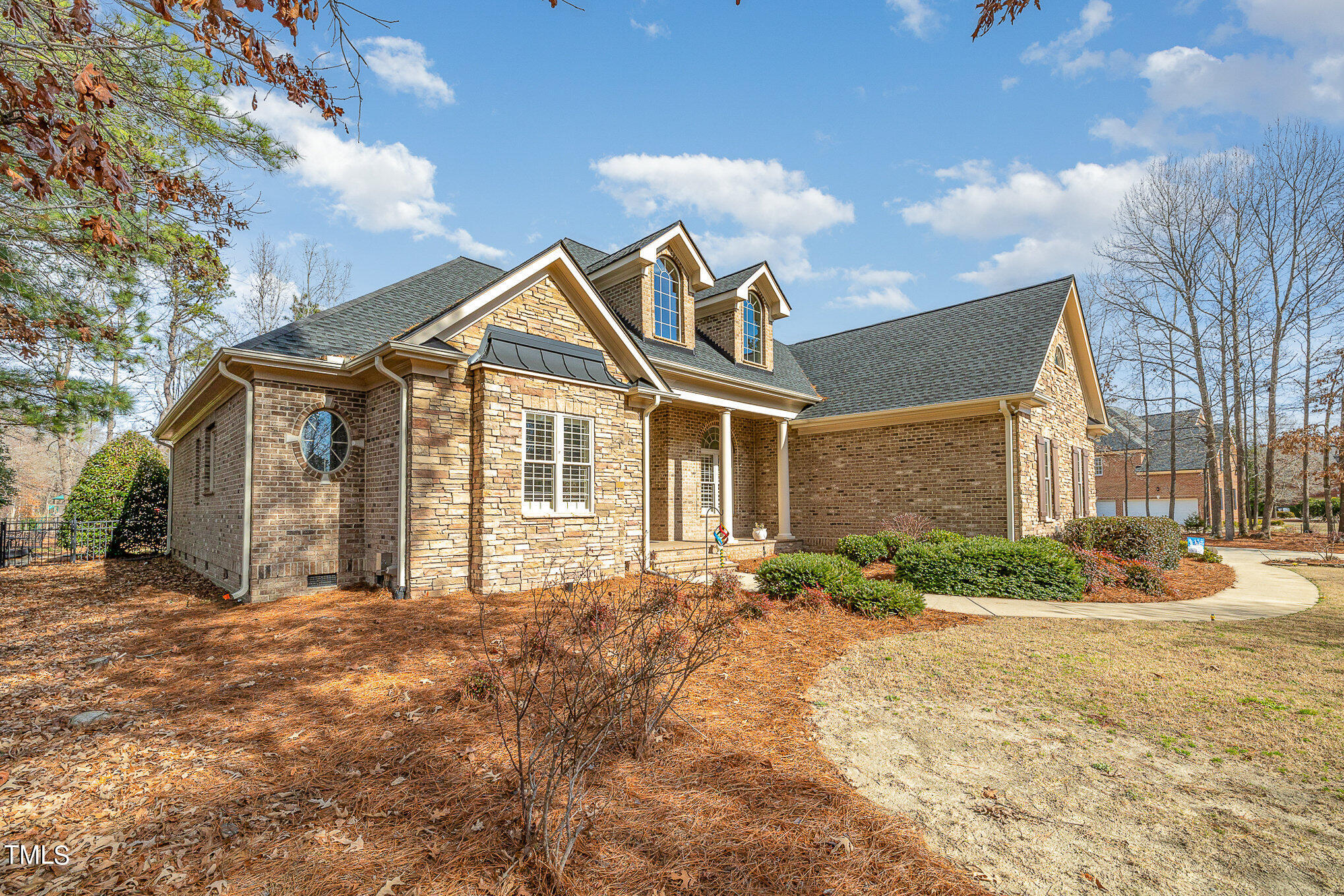 96 Barringer Drive Garner, NC 27529 - Photo 3 of 35 a front view of a house with a yard