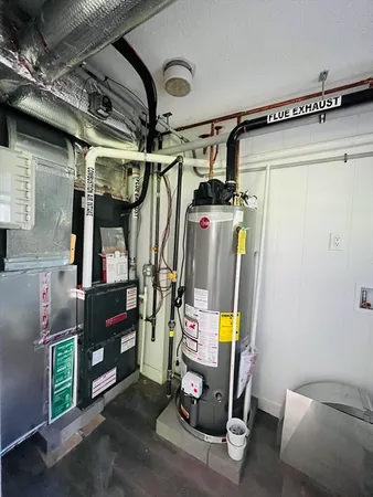 a view of storage and utility room