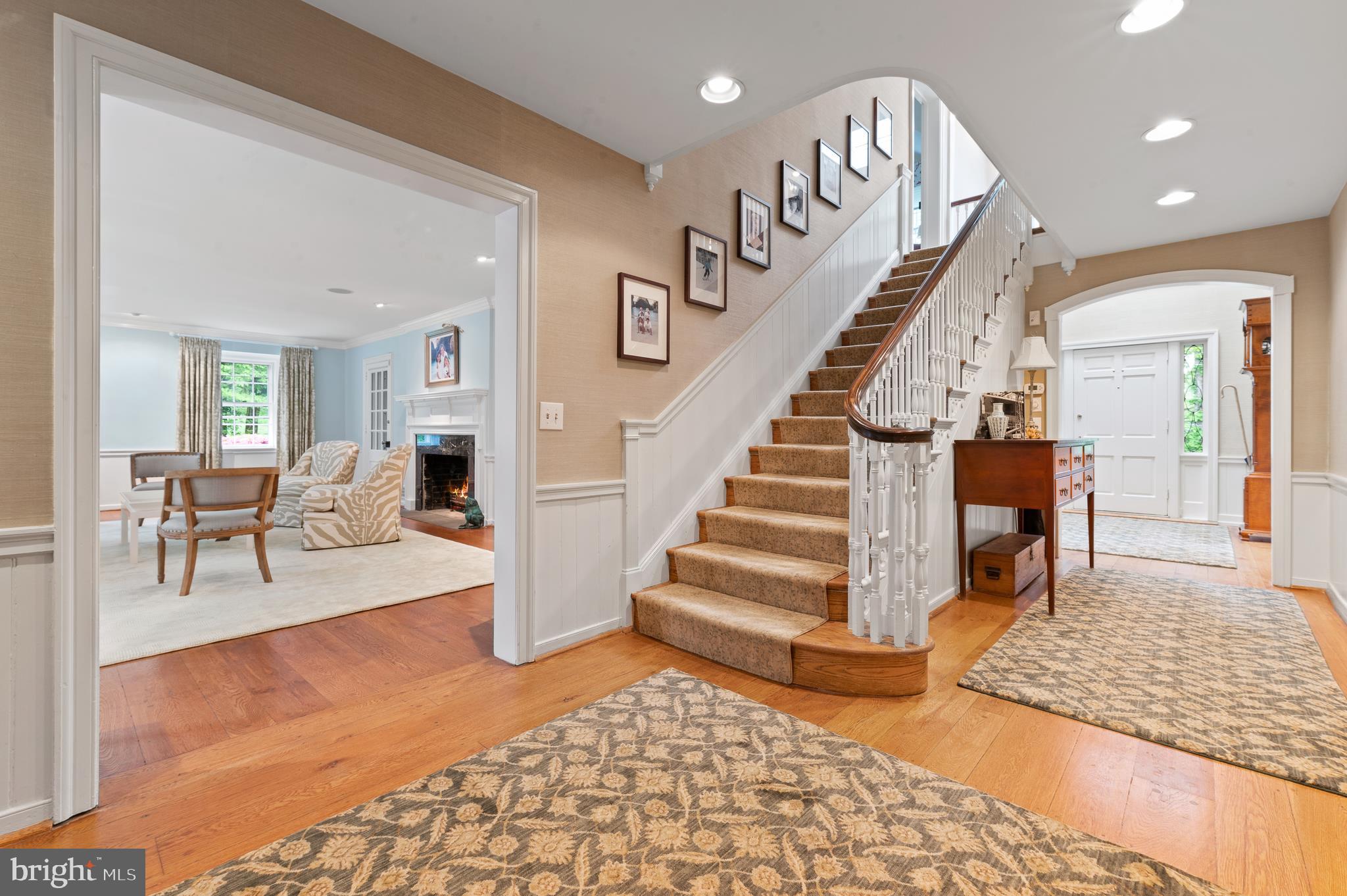 800 Merion Square Road Gladwyne, PA 19035 - Photo 7 of 52 Front to Back Foyer