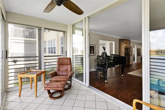 front view of a building with a street