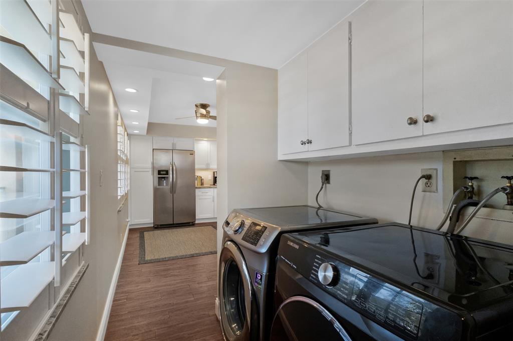 3095 North Course Drive, Unit 203 Pompano Beach, FL 33069 - Photo 24 of 49 a utility room with dryer and washer