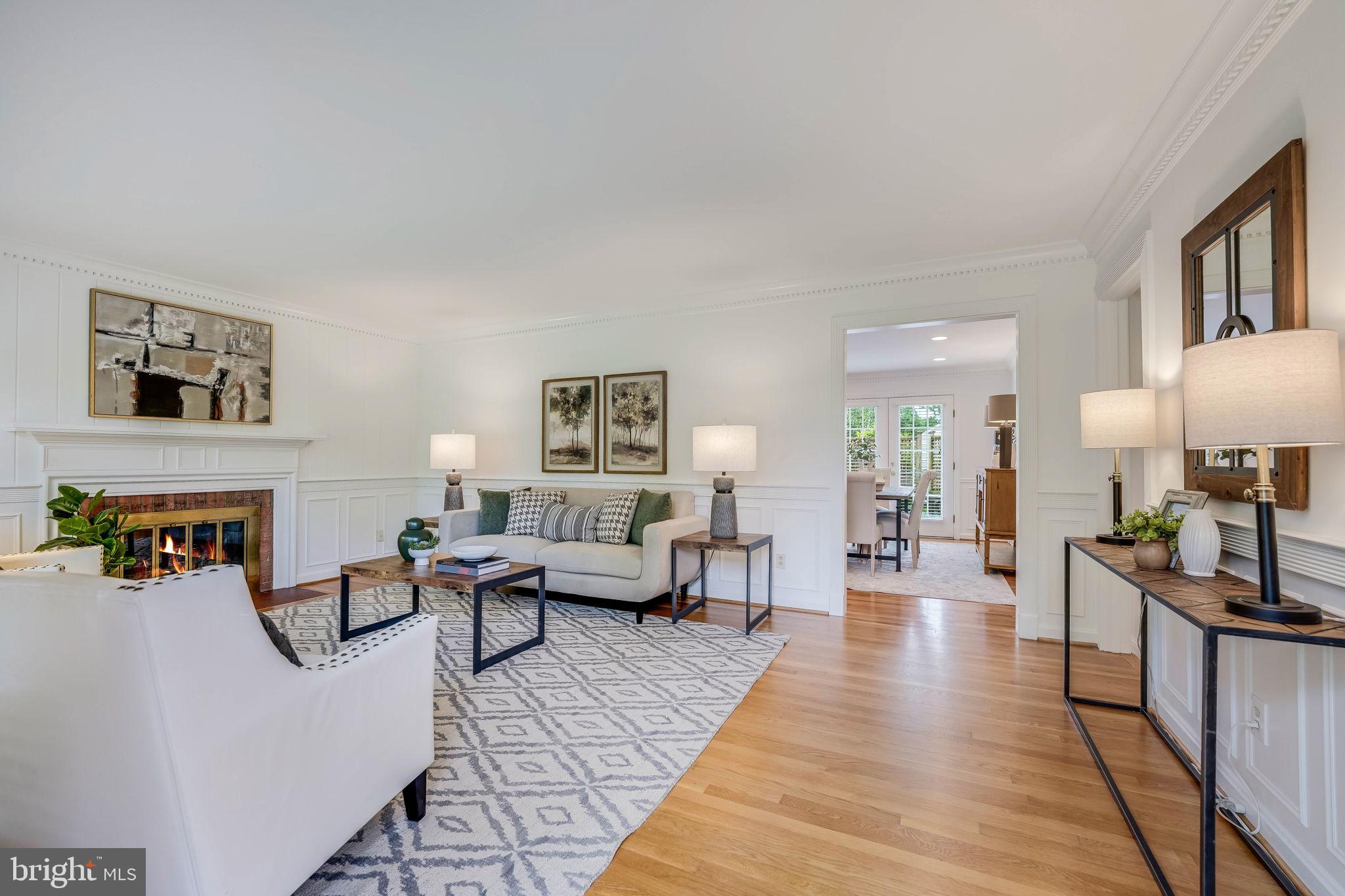 Welcoming living room