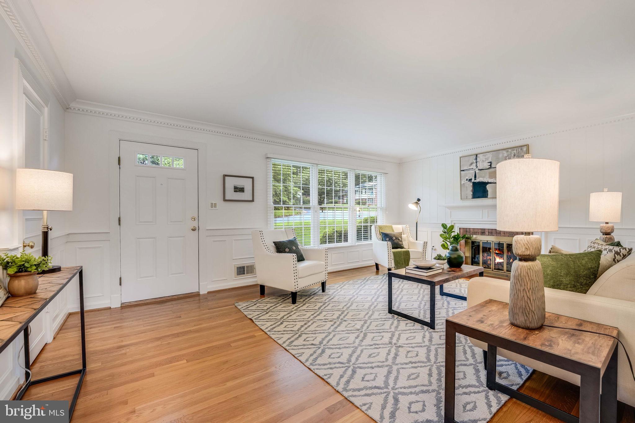 Entrance to living room