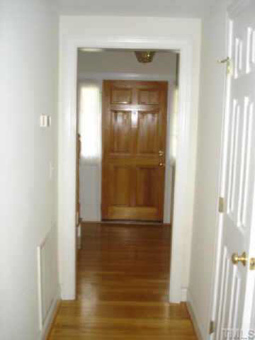 Foyer from kitchen / breakfast