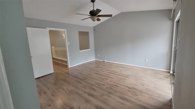 a view of a small space