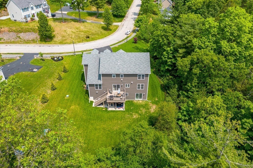 15 Tannery Road Sturbridge, MA 01518 - Photo 36 of 41 an aerial view of a house with swimming pool garden and patio
