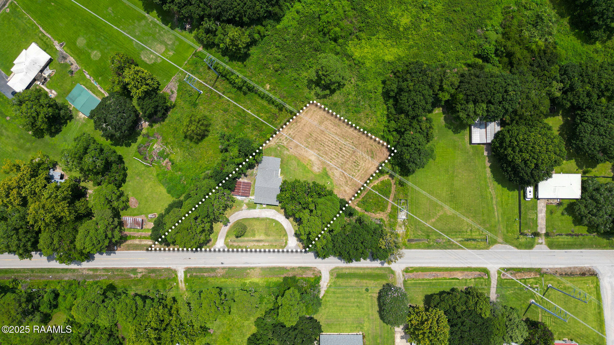 6011 Youngsville Road New Iberia, LA 70560 - Photo 49 of 51 6011 YOUNGSVILLE RD_DRONE-8-OUTLINE