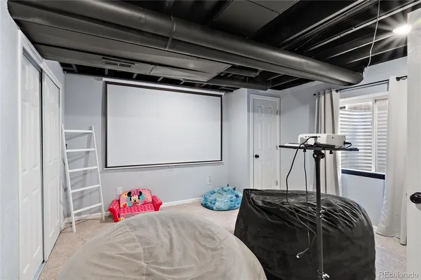 a house view with a outdoor space