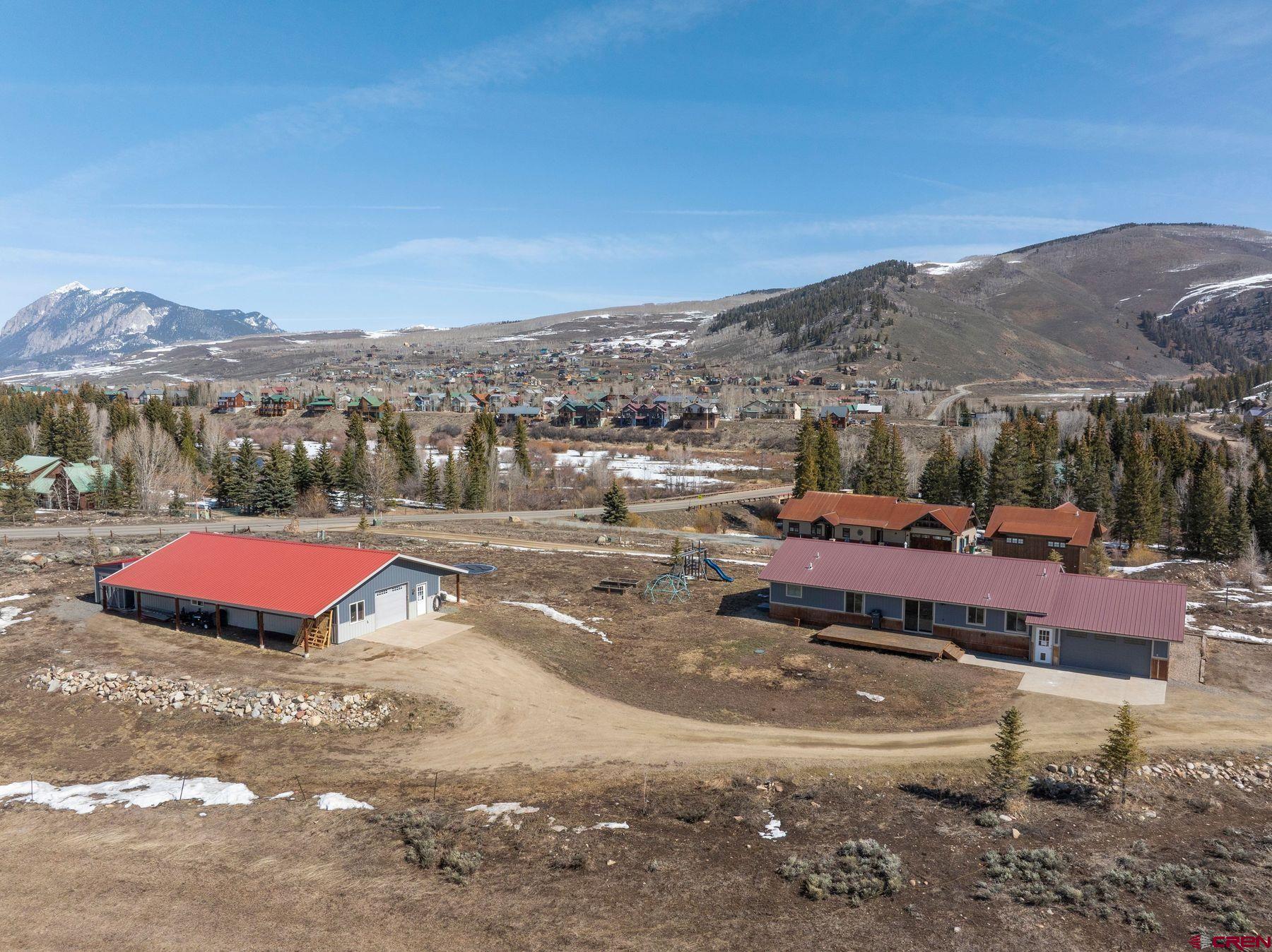 a view of a terrace with a yard
