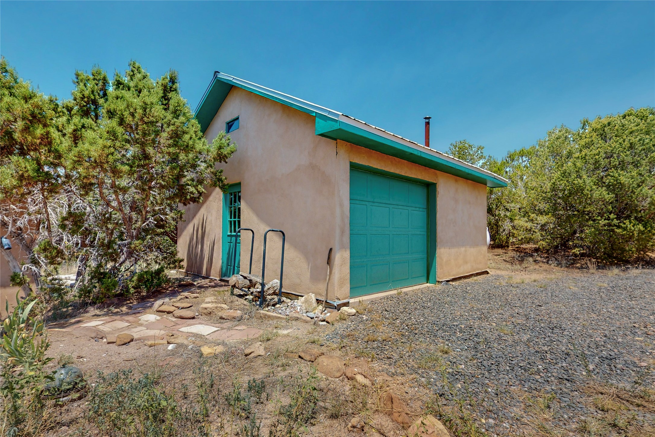 175 Hidden Valley Ranch Road Ilfeld, NM 87538 - Photo 10 of 43 Oversize 1 car garage and shop