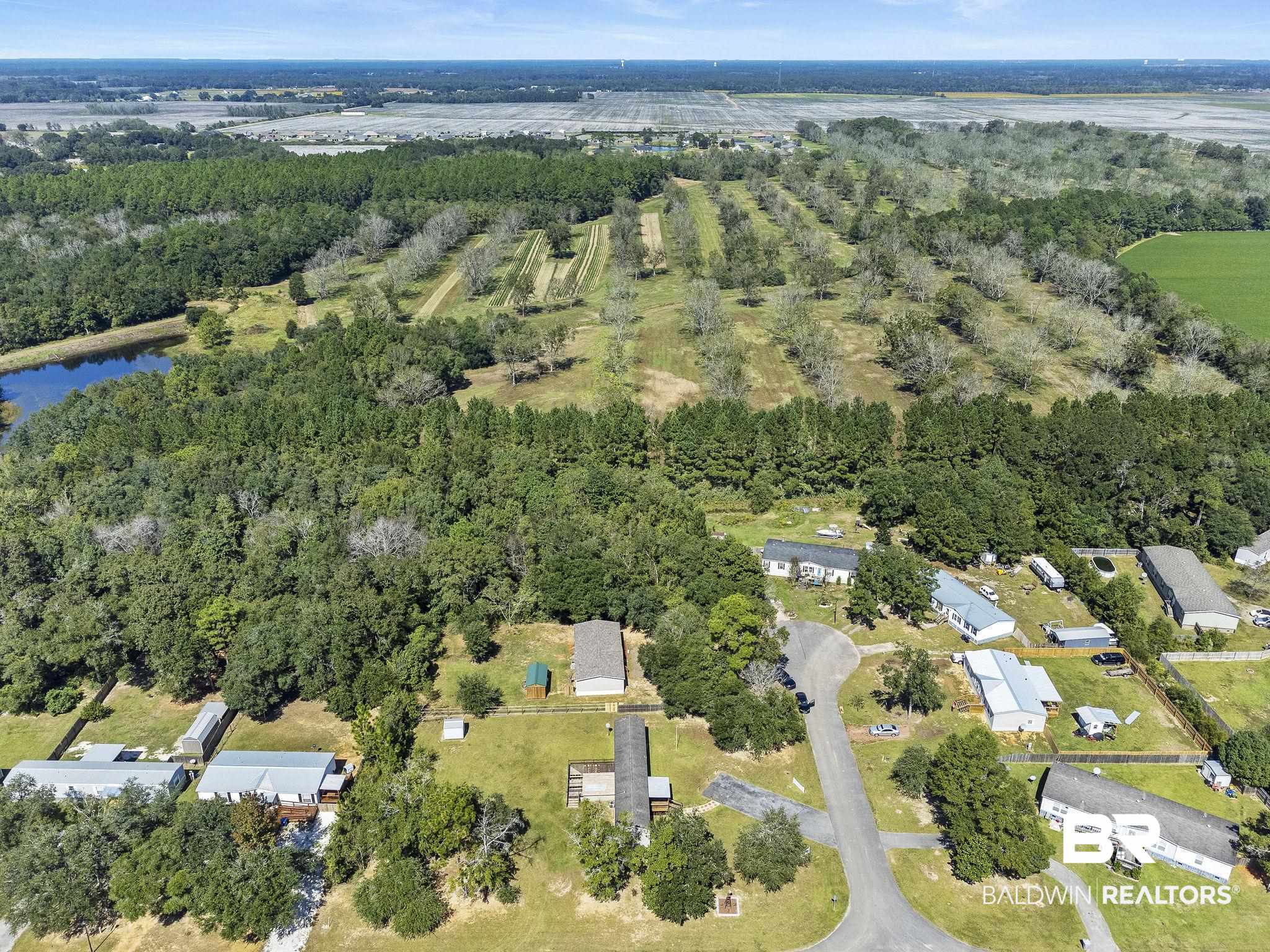 6870 Cecilia Court Theodore, AL 36582 - Photo 82 of 83 Bird's eye view featuring a water view