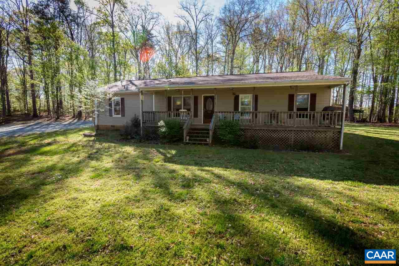 502 Bybees Church Road Palmyra, VA 22963 - Photo 14 of 15 a front view of a house with garden