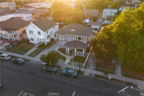 an aerial view of a