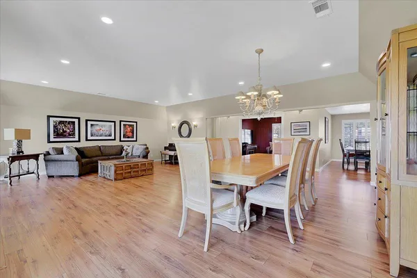 a house with a outdoor space