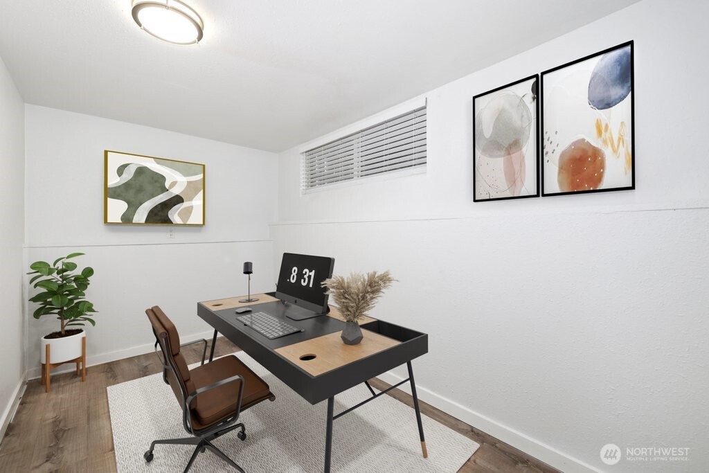 12637 Southeast 161st Street Renton, WA 98058 - Photo 23 of 37 a view of a workspace with furniture