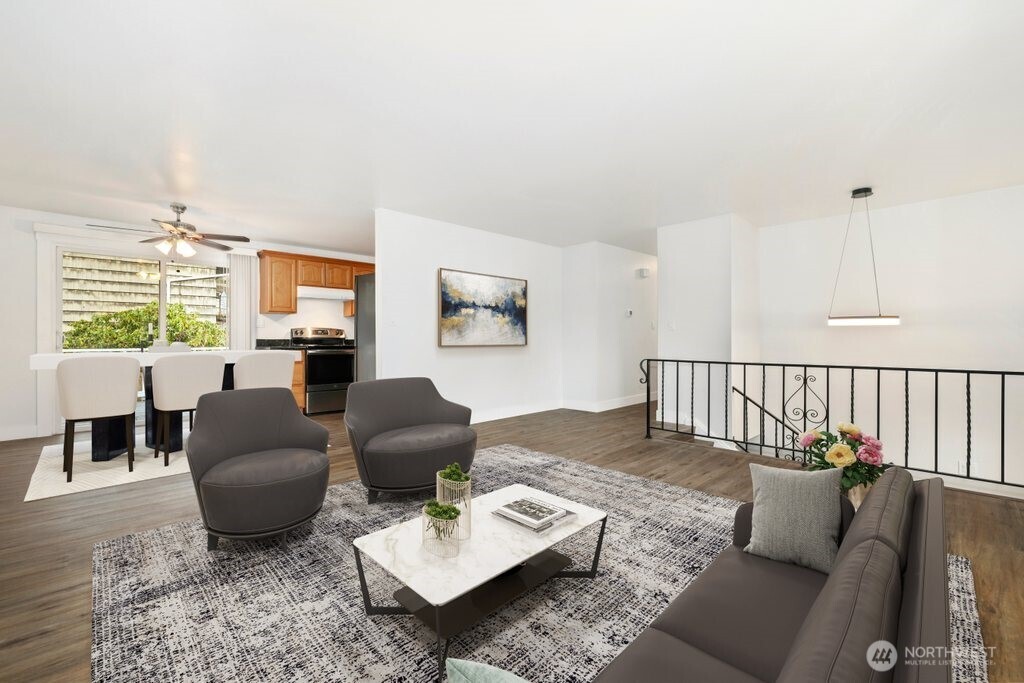 12637 Southeast 161st Street Renton, WA 98058 - Photo 5 of 37 a living room with furniture rug and window