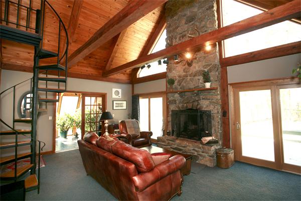 50 Depot Road Boxford, MA 01921 - Photo 1 of 23 a living room with furniture and a large window