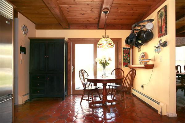 50 Depot Road Boxford, MA 01921 - Photo 8 of 23 a view of a dining room with furniture and chandelier