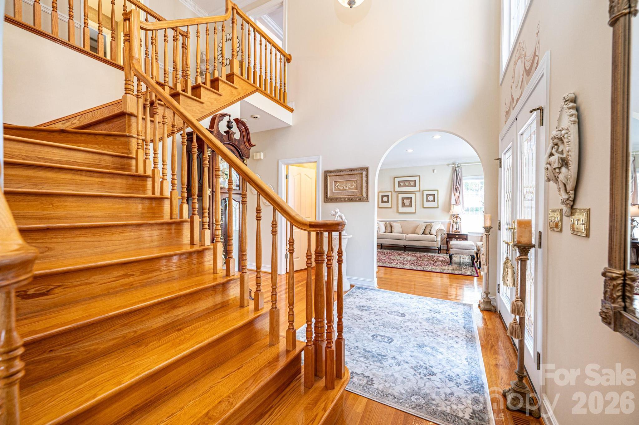 3788 Grace Chapel Road Granite Falls, NC 28630 - Photo 2 of 48 a view of entryway livingroom and hall
