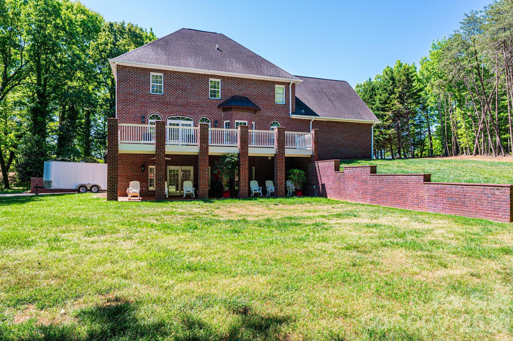 3788 Grace Chapel Road Granite Falls, NC 28630 - Photo 28 of 48 a front view of a house with a yard