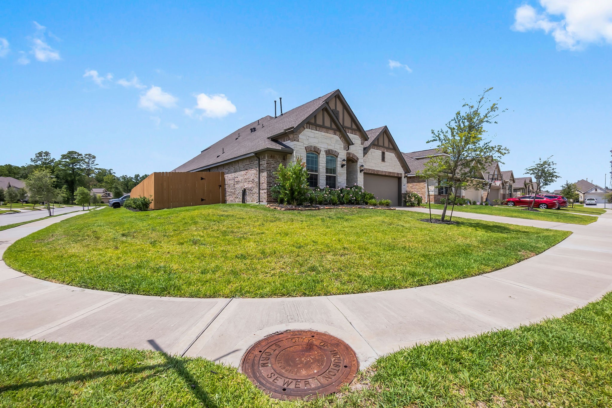 4420 Mimic Drive Spring, TX 77386 - Photo 35 of 40 a view of outdoor space yard and house