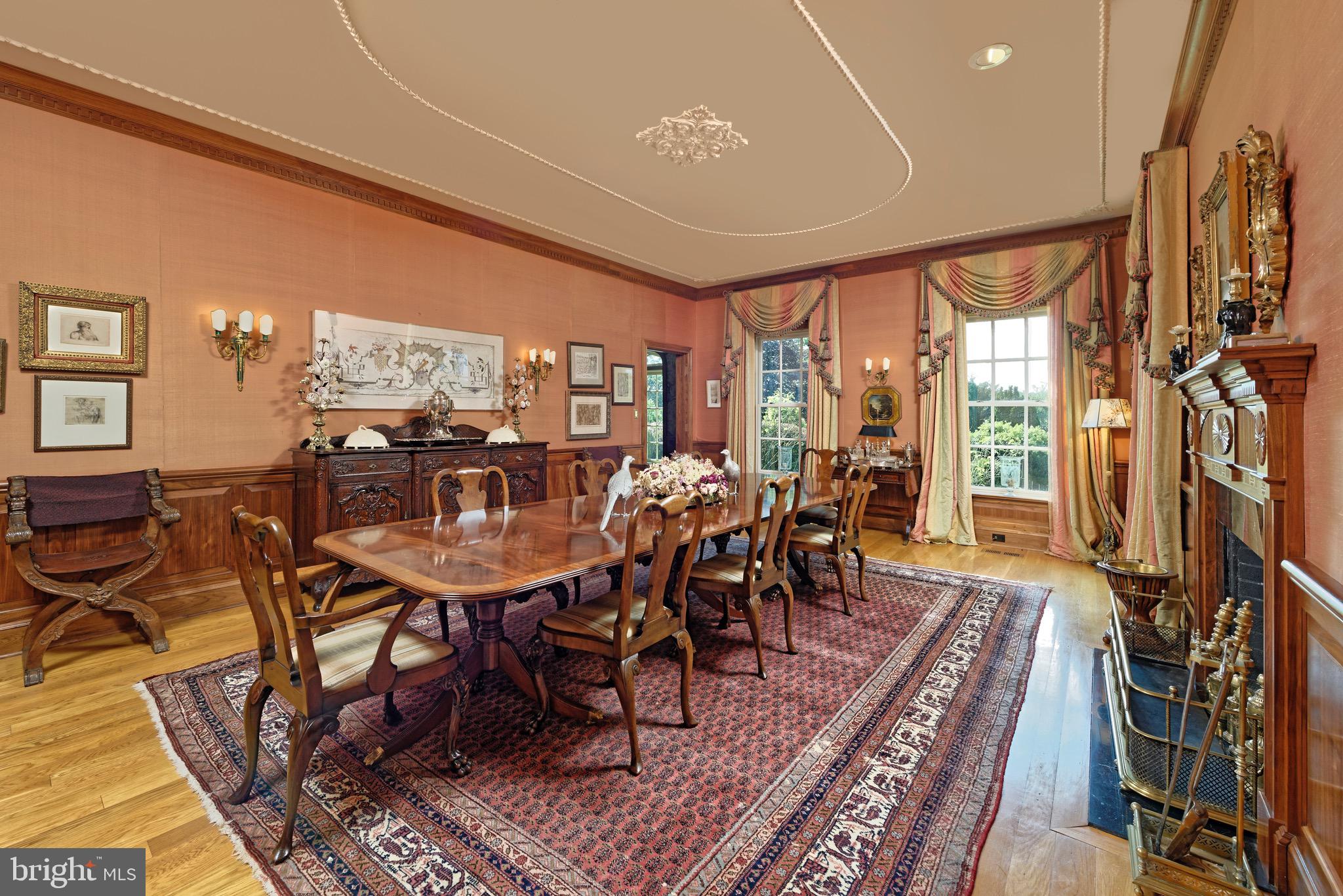 574 Clay Hill Road Boyce, VA 22620 - Photo 14 of 44 a view of a dining room with furniture window and outside view