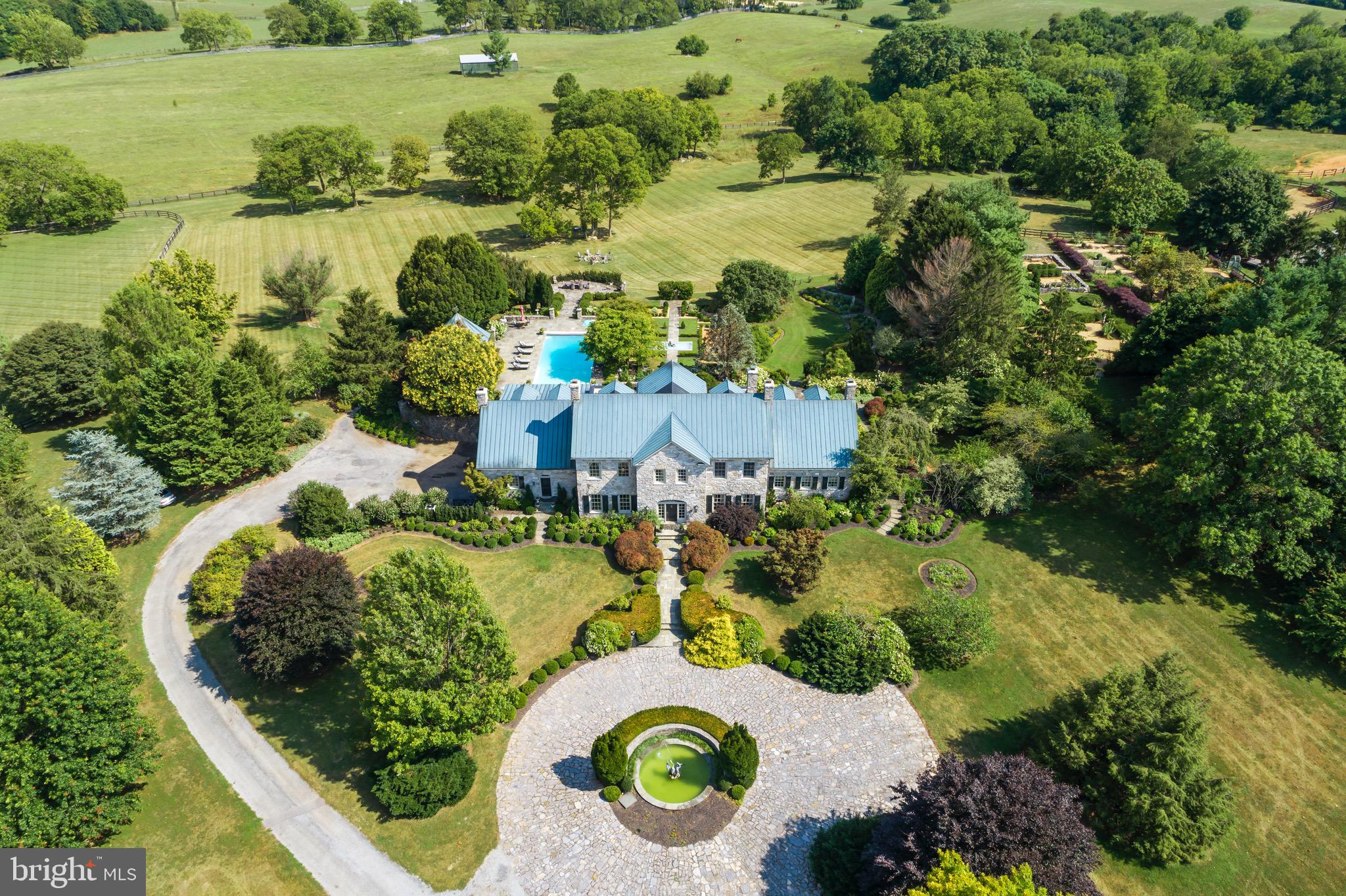 574 Clay Hill Road Boyce, VA 22620 - Photo 41 of 44 an aerial view of residential houses with outdoor space and lake view